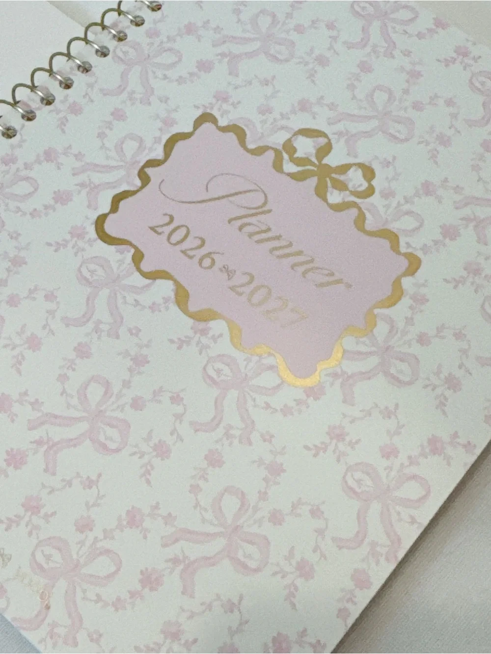 LoveShackFancy x Target Monthly and Weekly Planner Coquette Bow